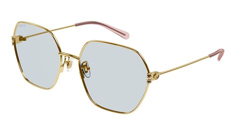 Gucci™ GG1285SA Geometric Sunglasses 